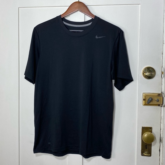 Nike Other - Nike Dri-Fit Black Short Sleeve Athletic Workout T Shirt